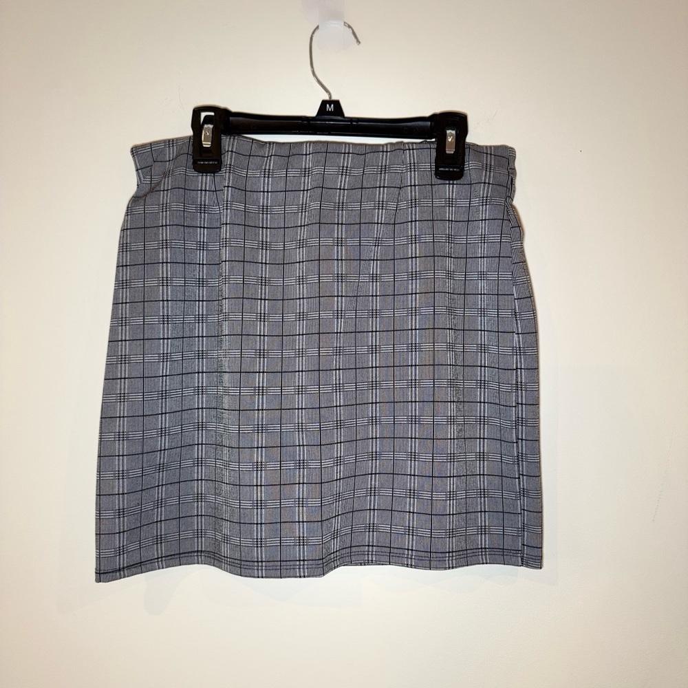 Love Tree Gray Mini A-line Skirt for Work